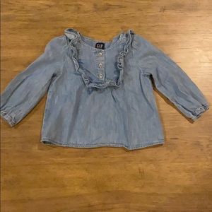 Gap denim shirt